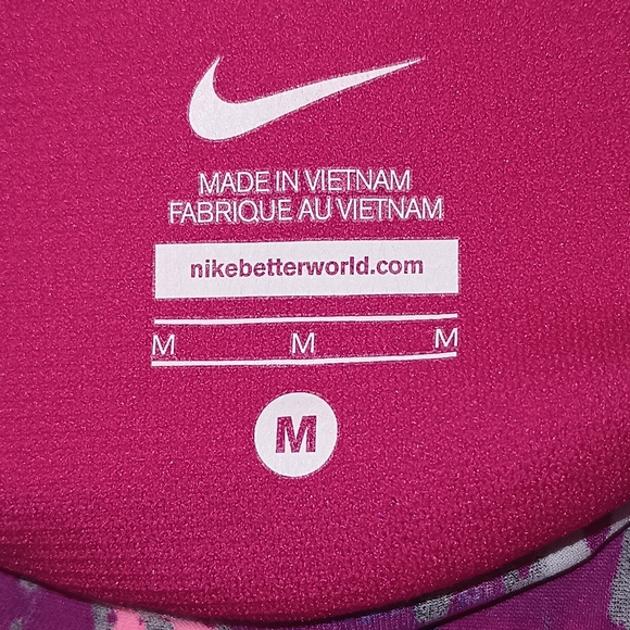 Nike Magenta Athletic Top - Picture 3 of 5